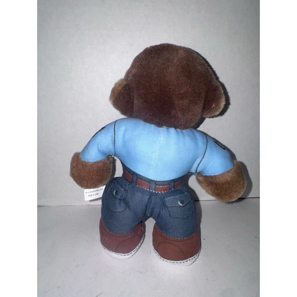 Side Eye Monkey Plush Police Officer Stuffed Animal 10” Funny Cartoon Toy Meme